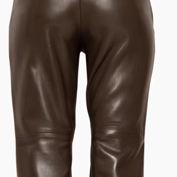 Babaton Vegan Leather flared pants - Picture 5 of 5